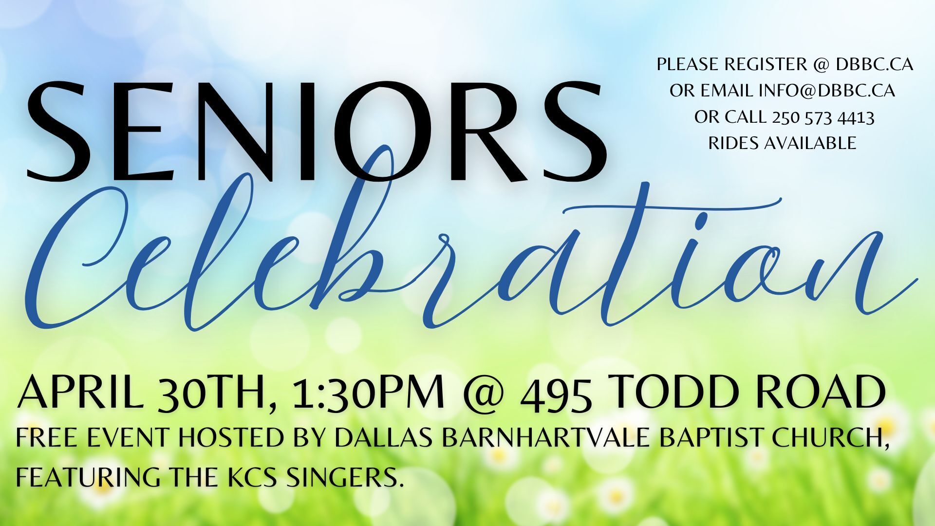 Header Image for  Seniors Celebration